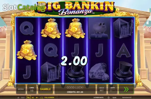 Οθόνη3. Big Bankin Bonanza Κουλοχέρης