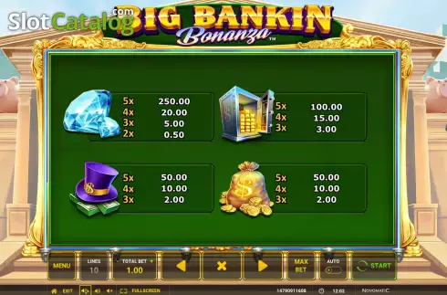 Οθόνη6. Big Bankin Bonanza Κουλοχέρης
