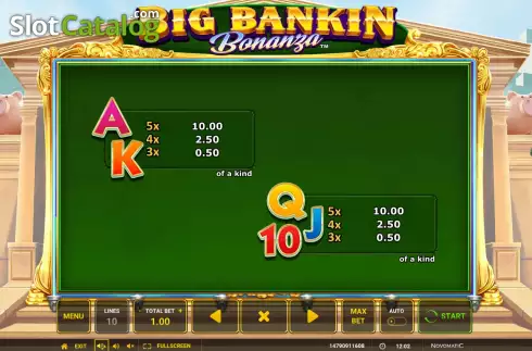 Οθόνη7. Big Bankin Bonanza Κουλοχέρης