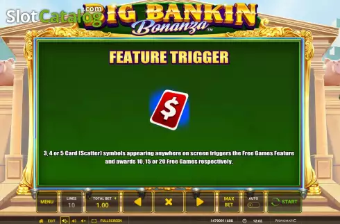 Οθόνη9. Big Bankin Bonanza Κουλοχέρης