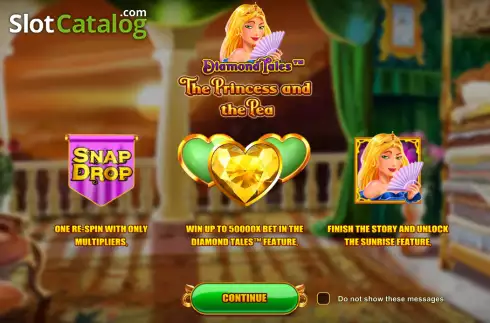 Οθόνη2. Diamond Tales The Princess and the Pea Κουλοχέρης