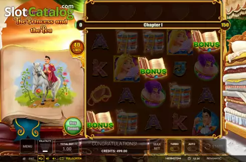 Οθόνη4. Diamond Tales The Princess and the Pea Κουλοχέρης
