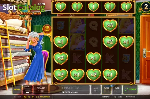 Οθόνη5. Diamond Tales The Princess and the Pea Κουλοχέρης