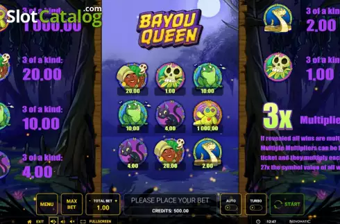Οθόνη2. Bayou Queen Κουλοχέρης