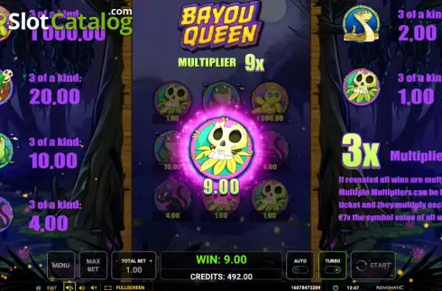 Οθόνη3. Bayou Queen Κουλοχέρης