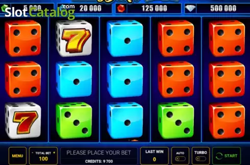 Οθόνη2. Diamond Mystery Rising Joker Dice Κουλοχέρης 