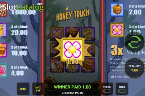 Οθόνη3. Honey Touch Κουλοχέρης