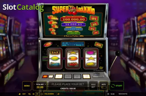 Οθόνη2. Super Cherry Lock'N'Win Κουλοχέρης