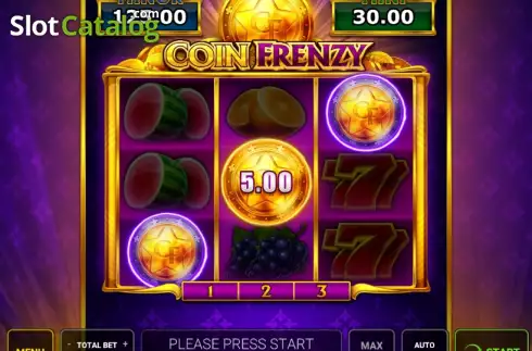 Οθόνη3. Coin Frenzy Κουλοχέρης