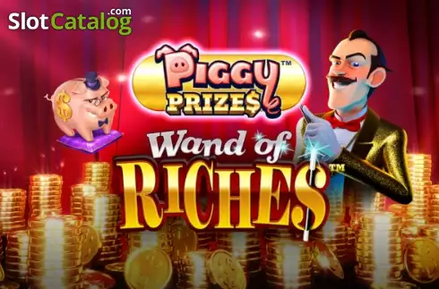 Piggy Prizes Wand of Riches Λογότυπο Piggy Prizes Wand of Riches Λογότυπο