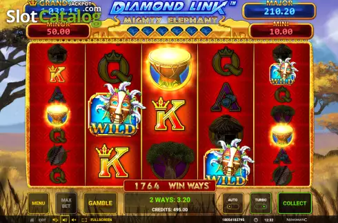 Οθόνη3. Diamond Cash: Mighty Elephant Win Ways Κουλοχέρης