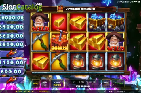 Οθόνη2. Dynamite Fortunes Κουλοχέρης