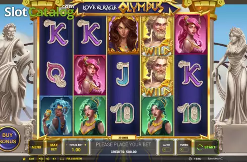Οθόνη2. Love & Rage Olympus Κουλοχέρης 