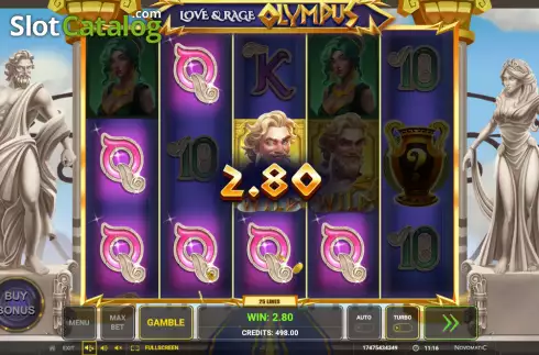 Οθόνη3. Love & Rage Olympus Κουλοχέρης 