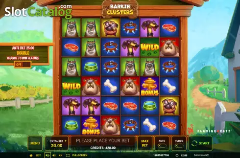Οθόνη2. Barkin' Clusters Κουλοχέρης