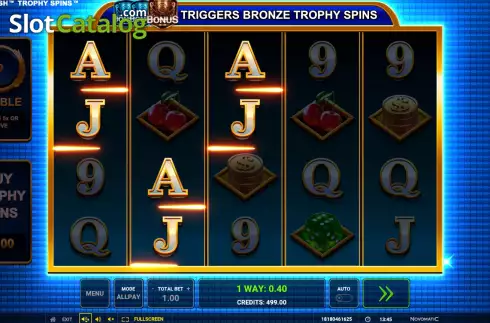 Οθόνη3. Royal Flush Trophy Spins Κουλοχέρης 