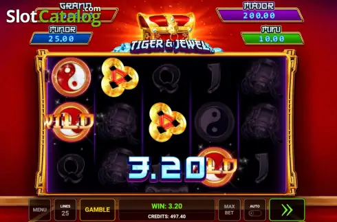 Οθόνη3. Tiger & Jewel Κουλοχέρης