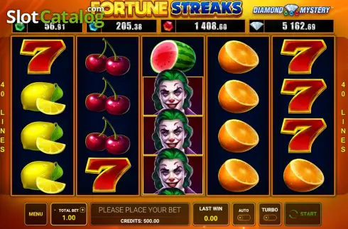 Οθόνη2. Diamond Mystery Fortune Streaks Κουλοχέρης 