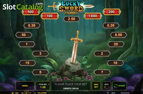 Οθόνη2. Lucky Sword Κουλοχέρης