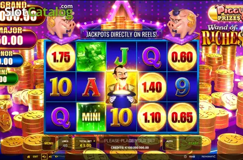 Video 1. Piggy Prizes: Wand of Riches 2 Κουλοχέρης