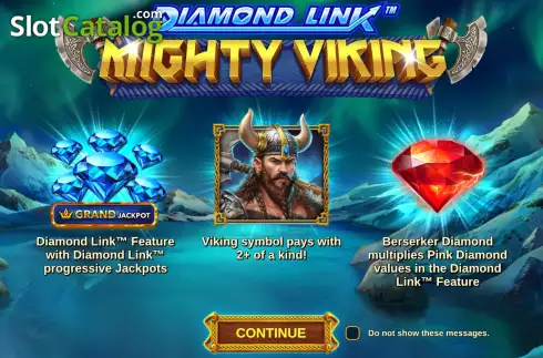 Οθόνη2. Diamond Link Mighty Viking Κουλοχέρης