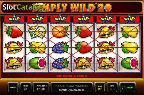 Οθόνη2. Simply Wild 20 Κουλοχέρης