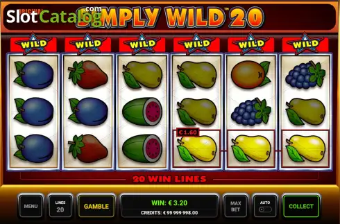 Οθόνη3. Simply Wild 20 Κουλοχέρης