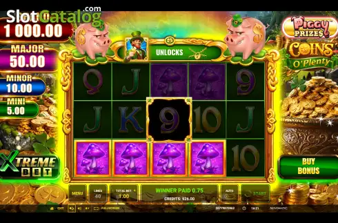 Οθόνη3. Piggy Prizes: Coins O' Plenty Κουλοχέρης 