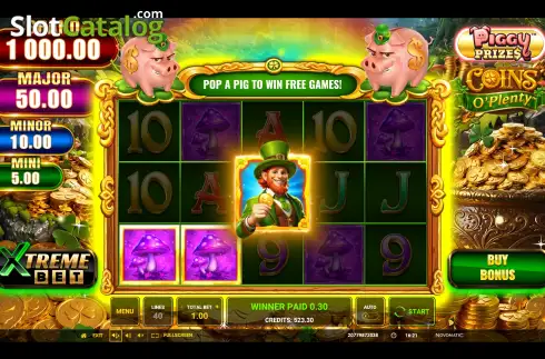 Οθόνη4. Piggy Prizes: Coins O' Plenty Κουλοχέρης 