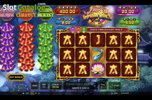 Οθόνη2. Firecracker Frenzy Empress Wealth Κουλοχέρης