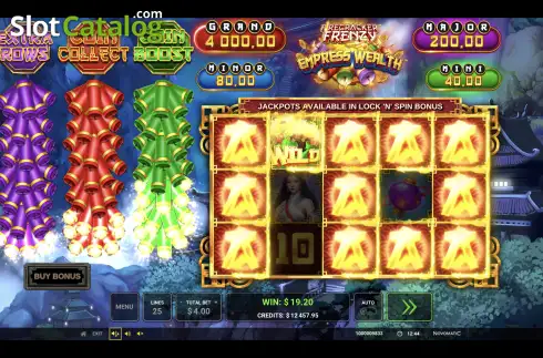 Οθόνη4. Firecracker Frenzy Empress Wealth Κουλοχέρης