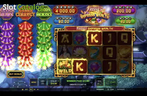 Οθόνη6. Firecracker Frenzy Empress Wealth Κουλοχέρης