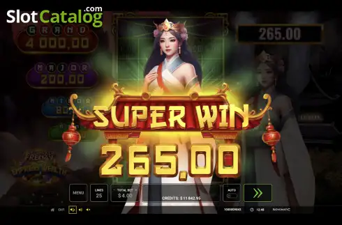 Οθόνη9. Firecracker Frenzy Empress Wealth Κουλοχέρης