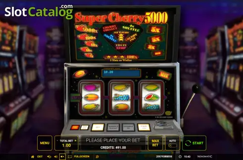 Οθόνη2. Super Cherry 5000 Κουλοχέρης