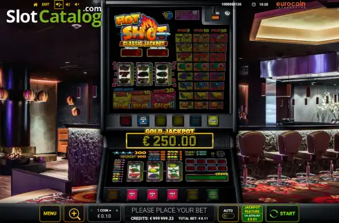 Οθόνη2. Classic Jackpot: Hot Shot Κουλοχέρης 