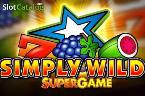 Simply Wild SuperGame Λογότυπο Simply Wild SuperGame Λογότυπο
