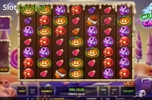 Οθόνη3. Creepy Candy Κουλοχέρης