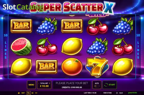 Οθόνη2. Super Scatter X Κουλοχέρης 