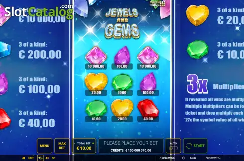 Οθόνη2. Match More: Jewels and Gems Κουλοχέρης