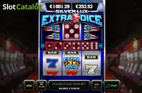Οθόνη2. Silver Lux – Extra Dice Κουλοχέρης