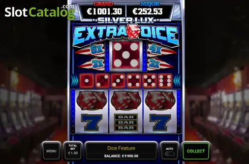 Οθόνη6. Silver Lux – Extra Dice Κουλοχέρης