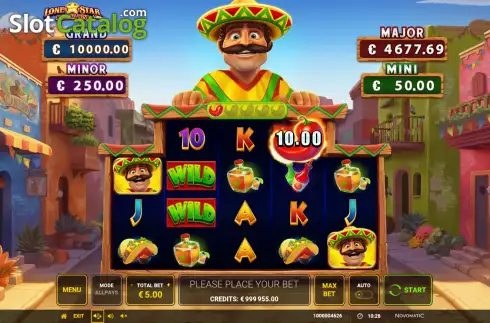 Οθόνη2. Lone Star Link: Sizzling Wins Κουλοχέρης