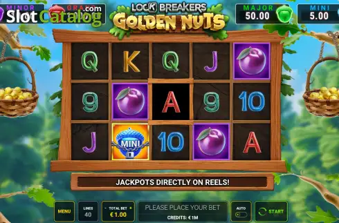 Οθόνη2. Lock Breakers - Golden Nuts Κουλοχέρης