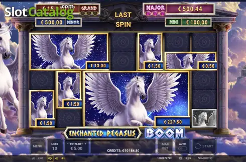 Οθόνη3. Enchanted Pegasus Boom Κουλοχέρης 
