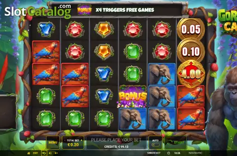 Οθόνη2. Gorilla Cash Κουλοχέρης