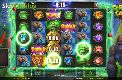 Οθόνη3. Gorilla Cash Κουλοχέρης