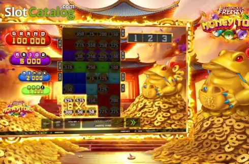 Οθόνη3. Firecracker Frenzy Money Toad Κουλοχέρης 