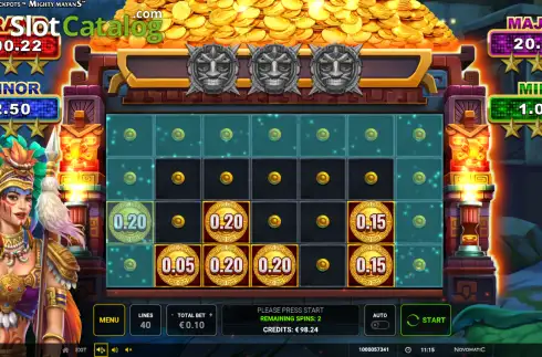 Οθόνη3. Starlight Jackpots Mighty Mayans Κουλοχέρης