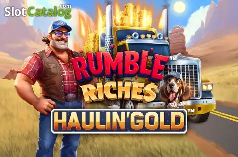 Rumble Riches - Haulin' Gold Λογότυπο Rumble Riches - Haulin' Gold Λογότυπο