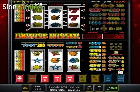 Οθόνη2. Fortune Runner Κουλοχέρης